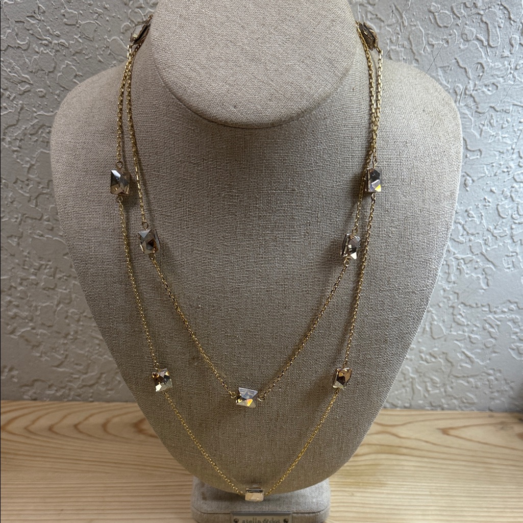 Chic Gold And Silver Multi-Layer Necklace Vintage